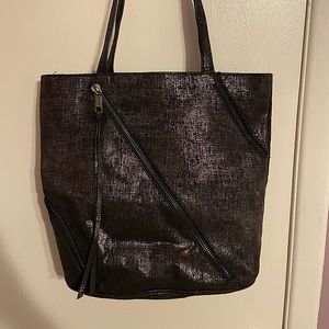 Joe’s Jeans Black/Silver Tote